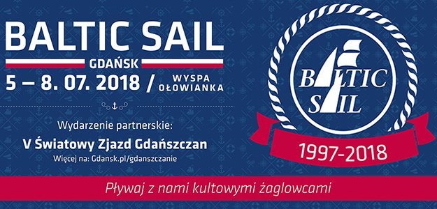 Już w ten czwartek! Zlot żaglowców Baltic Sail Gdańsk - aż 26 tradycyjnych żaglowców